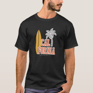 California Surfboard Surfing California Surfer Vib T-Shirt