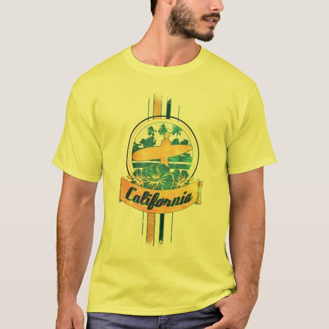 California surfboard T-Shirt (Front)