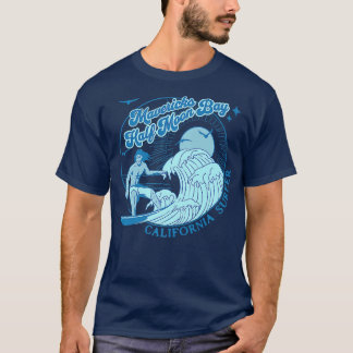 California Surfer Mavericks Half Moon Bay Surfing  T-Shirt