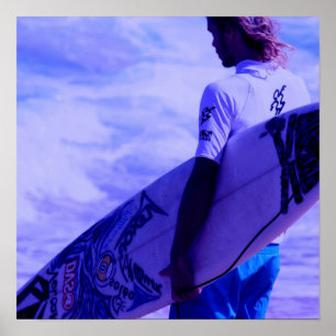 California Surfer Poster
