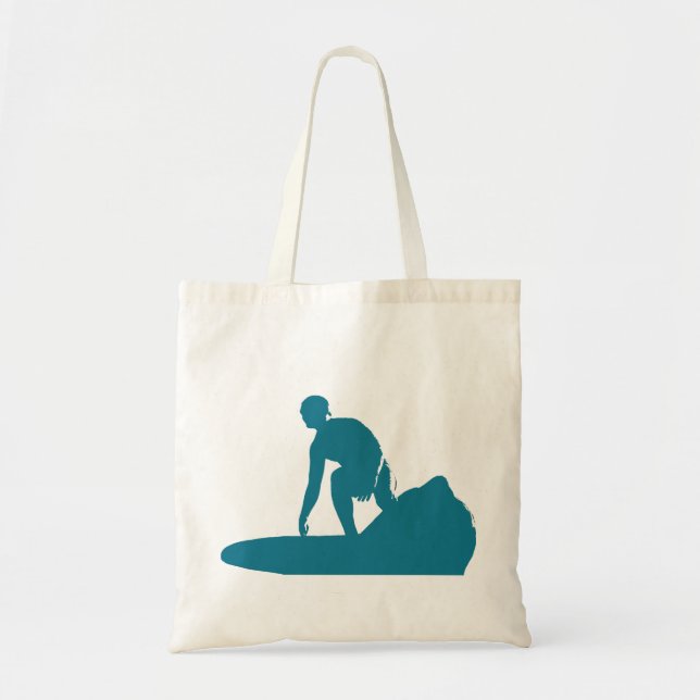 California Surfer Tote Bag (Front)