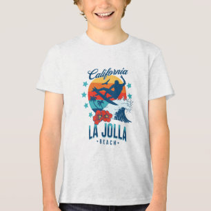 California Surfing La Jolla Tri-Blend Shirt