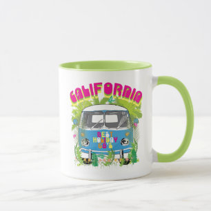 California Surfing Van Mug