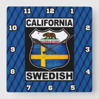 California Swedish American Clock