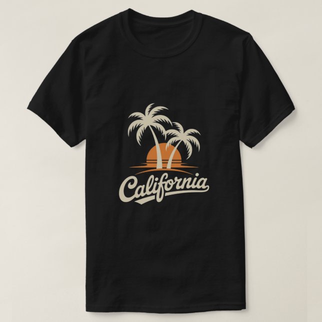 California  T-Shirt (Design Front)