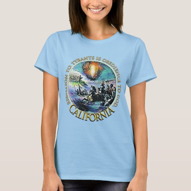 California t-shirts (Front)