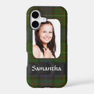 California tartan plaid photo template