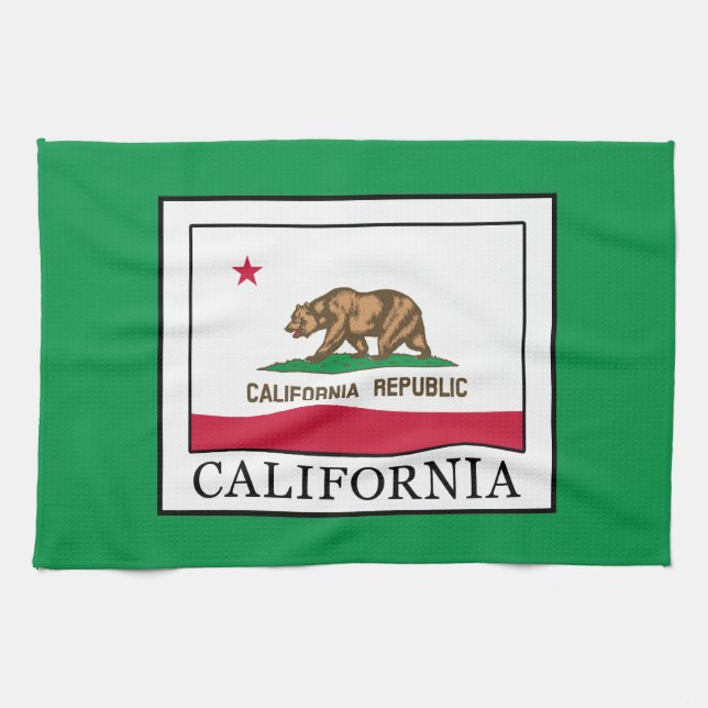 California Tea Towel (Horizontal)