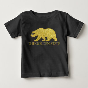 California, the Golden State for California Fans B Baby T-Shirt