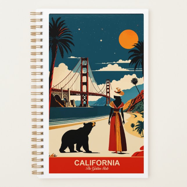California: The Golden State Planner (Front)