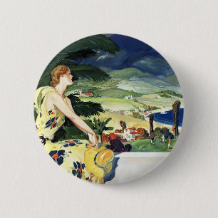 California This Summer 6 Cm Round Badge