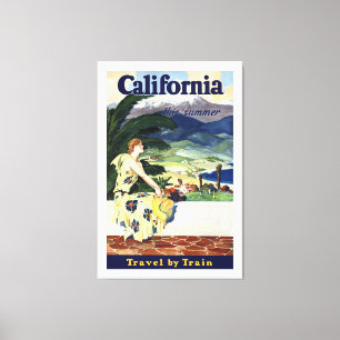California This Summer Canvas Print
