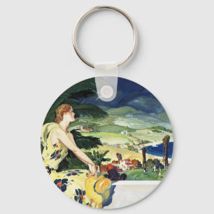 California This Summer Key Ring