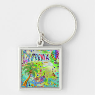 California Timeless Melody Keychain
