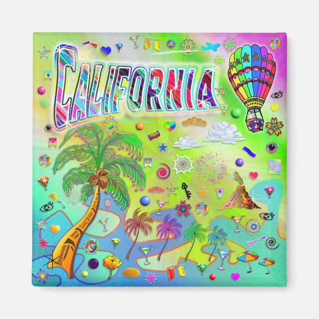 California Timeless Melody Magnet (Front)