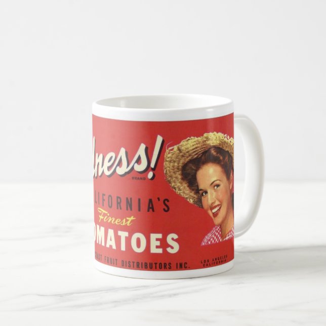 California Tomatoes Mug (Front Right)