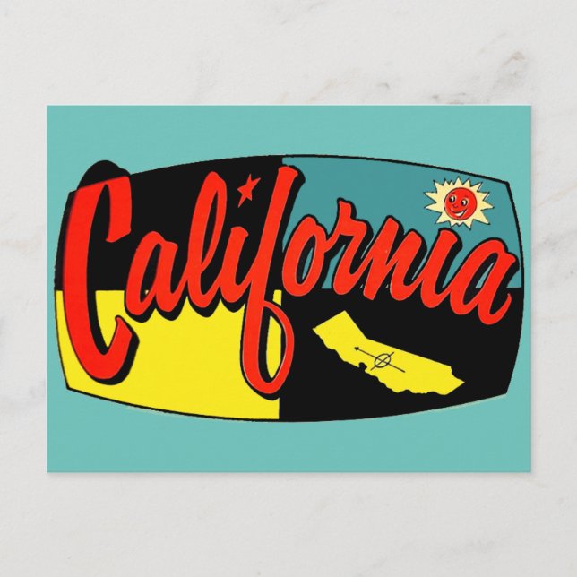 California Travel - Postcard (Front)