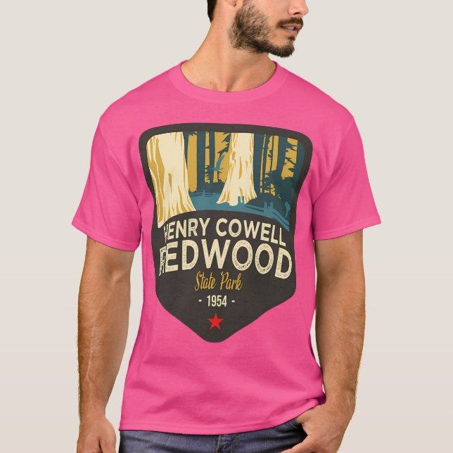 California Treasures Badge 4 Of 10 - Henry Cowell  T-Shirt (Front)