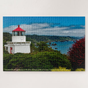 California Trinidad Head Lighthouse Jigsaw Puzzle