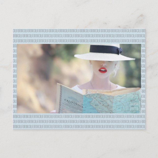 California Trip Postcard (Front)