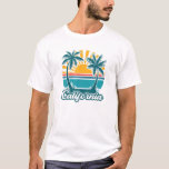 California Tropical Beach Summer Cool Vacation Vac T-Shirt<br><div class="desc">California Tropical Beach Summer Cool Vacation Vacay Ocean</div>