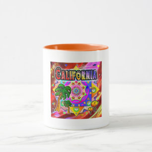 California Tropical Friends Mug