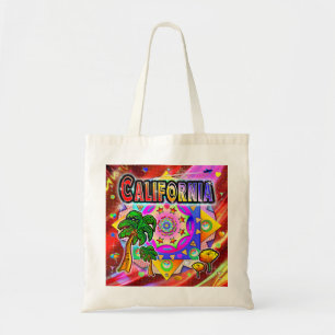 California Tropical Friends Tote Bag