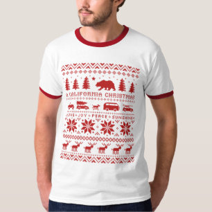 California Ugly Cute Christmas Sweater Fun Holiday