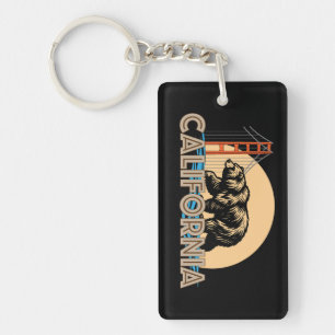 California United States of America Key Ring