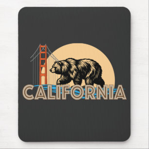 California United States of America Mouse Mat