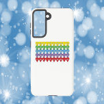 California US State Hearts Samsung Galaxy Case<br><div class="desc">Do you like fun phone cases?  Do you like the state of California?  This phone case has the word California in yellow,  blue,  purple,  green and red hearts</div>