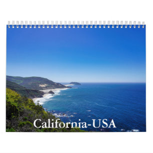 California-USA Calendar