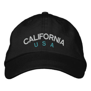 California USA Personalised Adjustable Hat