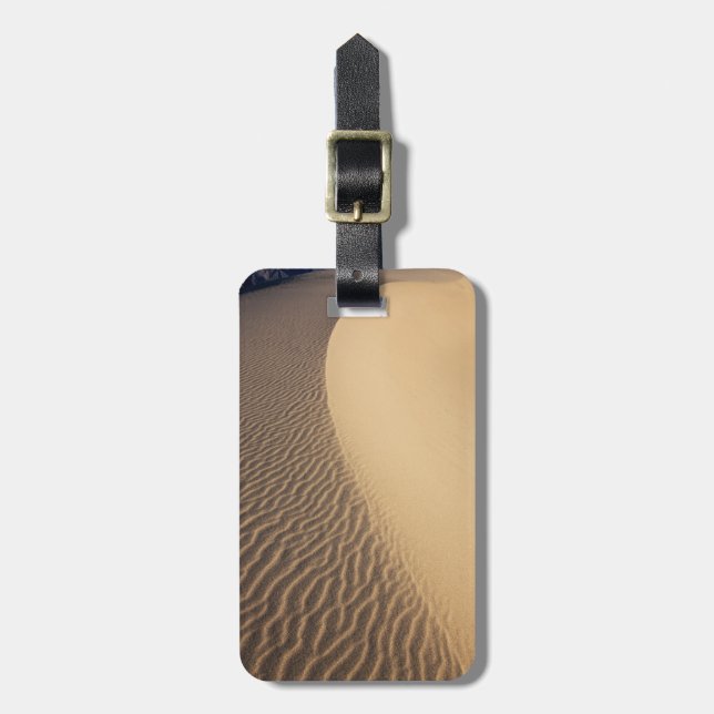 California Valley Dunes Luggage Tag (Front Vertical)