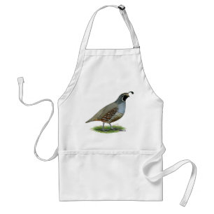 California Valley Quail Standard Apron