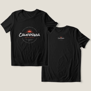 California Venice Beach Vintage Sunset Surf Tri-Blend Shirt