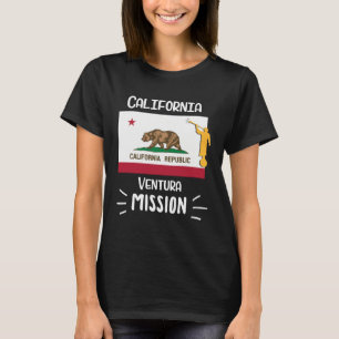 California Ventura Mormon LDS Mission Missionary T-Shirt