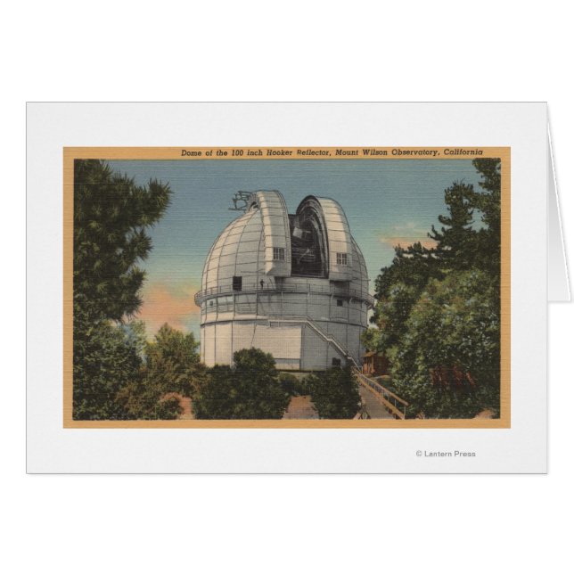 California - View of Dome of Mt. Wilson (Front Horizontal)