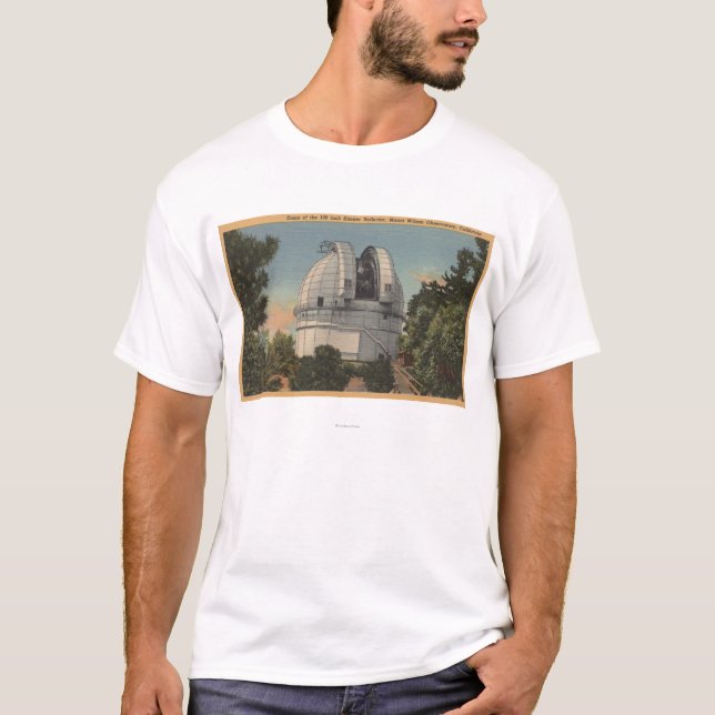 California - View of Dome of Mt. Wilson T-Shirt (Front)