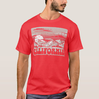 California Vintage Eighties Mountains Retro Graphi T-Shirt