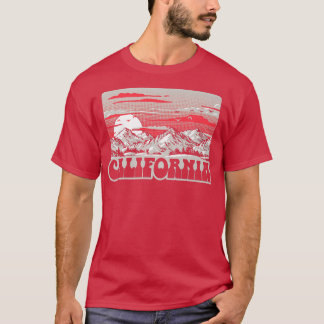 California Vintage Eighties Mountains Retro Graphi T-Shirt