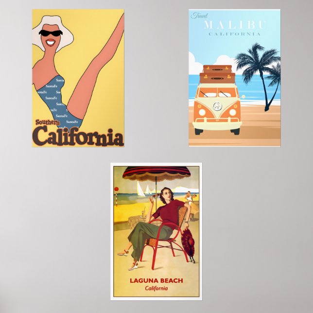 California vintage posters (Front)