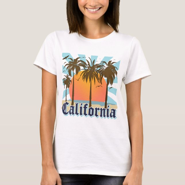 California Vintage Souvenir T-Shirt (Front)