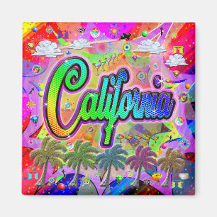 California Vista Express Magnet
