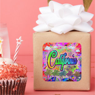 California Vista Express Sticker