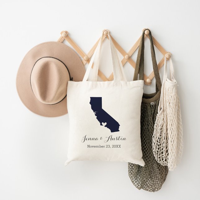 California Wedding Welcome Tote Bag (Creator Uploaded)