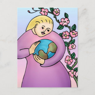 California Wild Rose Postcard