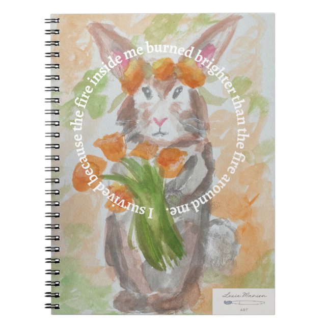 California Wildfire Relief Fundraiser Notebook (Front)