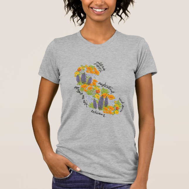 California Wildflower Tee (Front)