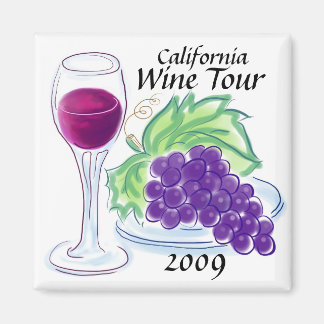 California Wine Tour 2013! Magnet